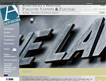 Tablet Screenshot of advisors.it
